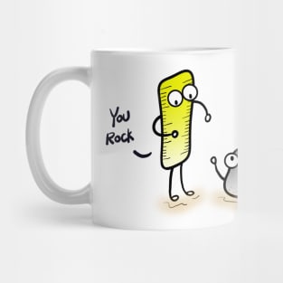 You Rock, You Rule! Mug